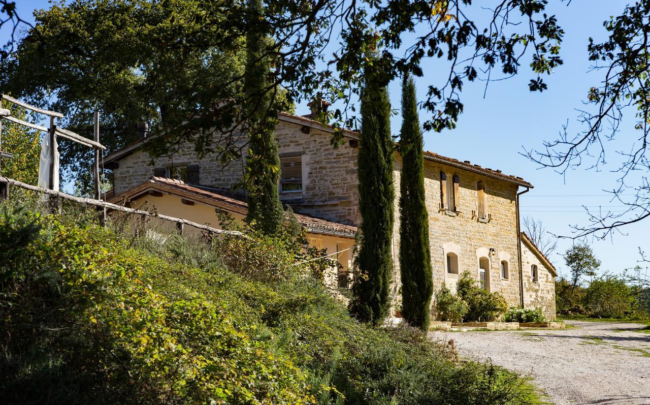 Agriturismo L'Oca Blu Ξενοδοχείο Γκούμπιο Εξωτερικό φωτογραφία